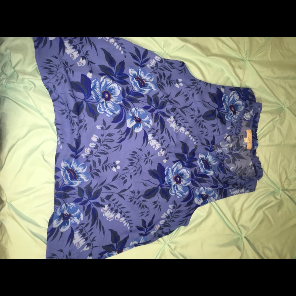 Floral tank top